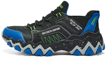 (Preschool) Skechers Casual 'Black Blue' 403845L-BBLM (Preschool) Skechers Casual 'Black Blue' 403845L-BBLM