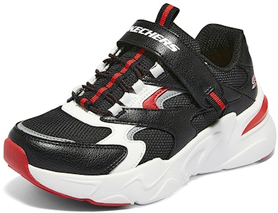 (PS) Skechers Kasual 'Hitam Merah' 405269L-BKWR Lookbook (PS) Skechers Kasual 'Hitam Merah' 405269L-BKWR