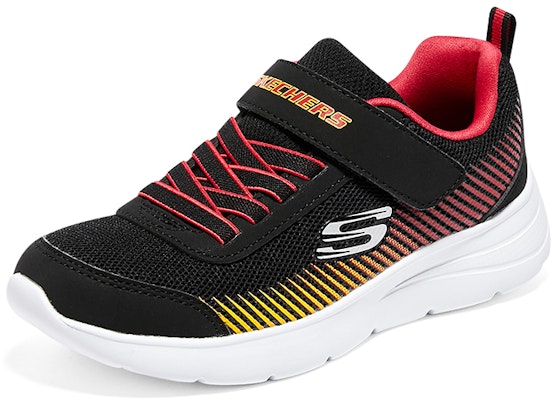 (JR) Kasut Skechers Microspec Gorza 'Hitam Merah Kuning' 415016L-BKRD Lookbook (JR) Kasut Skechers Microspec Gorza 'Hitam Merah Kuning' 415016L-BKRD