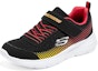 Lookbook (JR) Kasut Skechers Microspec Gorza 'Hitam Merah Kuning' 415016L-BKRD