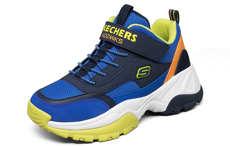 Lookbook (PS) Skechers Kasual 'Biru' 660086L-BLMT