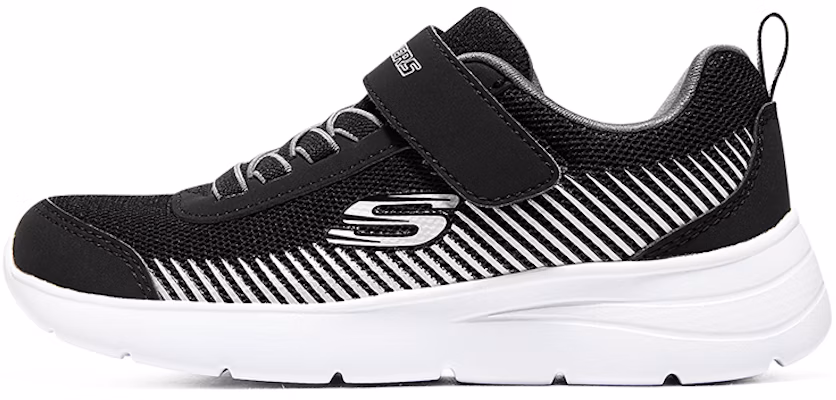 (Youth) Skechers Microspec Gorza Shoes 'Black White' 415016L-BKGY Buy (Youth) Skechers Microspec Gorza Shoes 'Black White' 415016L-BKGY