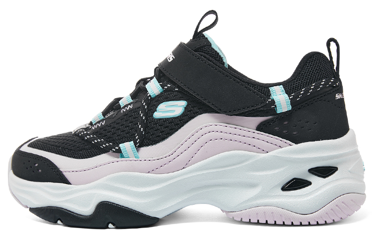 (Preschool) Skechers Casual 'Lavender' 302587L-BKLV