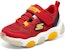 (Preschool) Skechers Mighty Glow 'Red Yellow Black' 402040N-RDBK