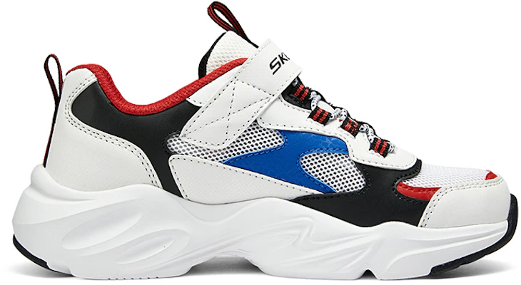 (PS) Skechers Décontractées ''Blanc et Bleu'' 405235L-WMLT Order (PS) Skechers Décontractées ''Blanc et Bleu'' 405235L-WMLT