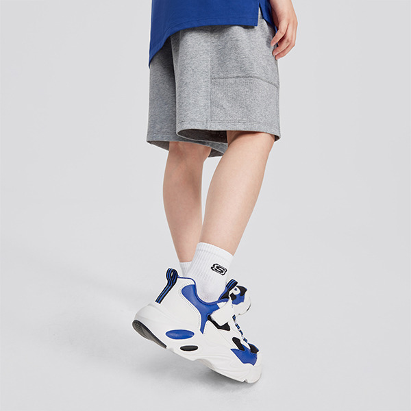 (PS) Skechers Casual 'White Black Blue' 圖 12