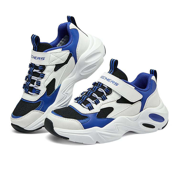 (PS) Skechers Casual 'White Black Blue' 圖 3