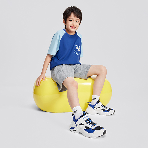 (PS) Skechers Casual 'White Black Blue' 圖 7