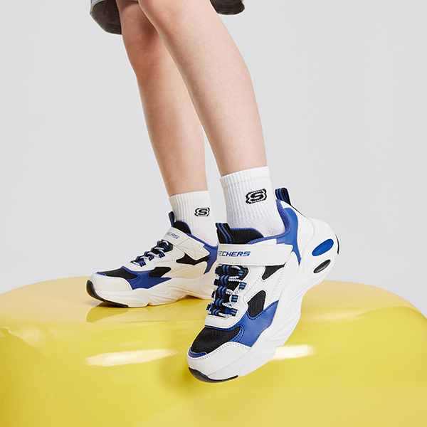 (PS) Skechers Casual 'White Black Blue' 圖 10