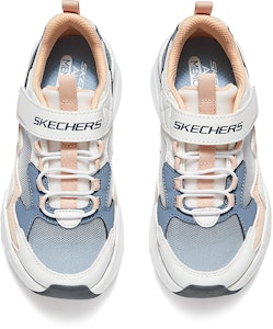 (PS) 스케쳐스 캐주얼 화이트/그레이/블루 (Skechers Casual 화이트/그레이/블루) 319008L-WCC Shop (PS) 스케쳐스 캐주얼 화이트/그레이/블루 (Skechers Casual 화이트/그레이/블루) 319008L-WCC