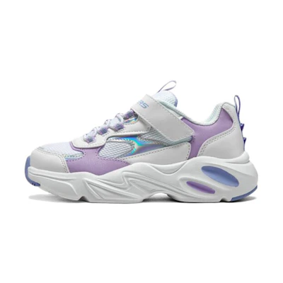(Youth) Skechers Casual Trainers 'White Purple'