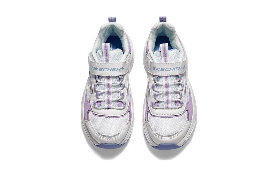 (Youth) Skechers Casual Trainers 'White Purple' 圖 5