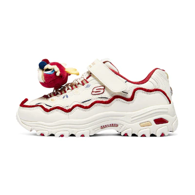 (PS) Skechers Casual 'White Red'