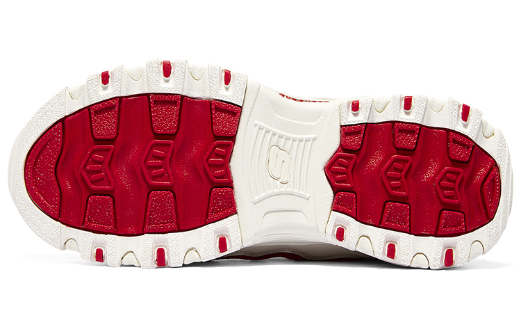 Details for (PS) スケッチャーズ カジュアル 白×赤 319513L-OFWR