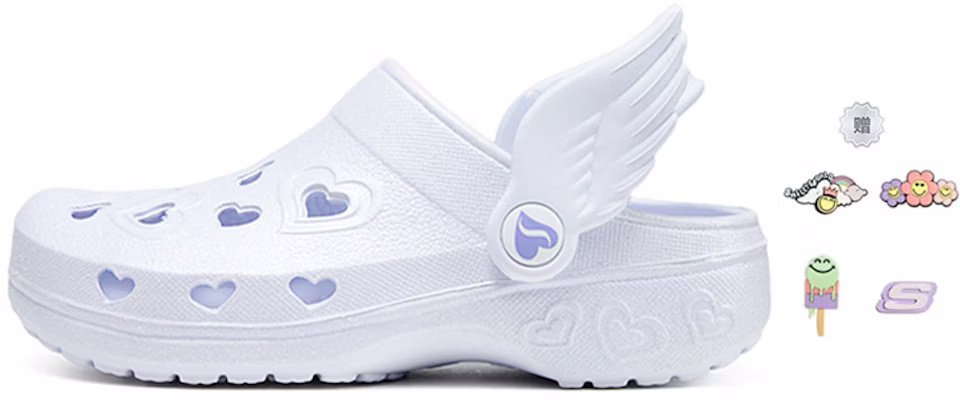 (Preschool) Skechers Casual Comfort Sandal 'White' 308363L-WHT Buy (Preschool) Skechers Casual Comfort Sandal 'White' 308363L-WHT