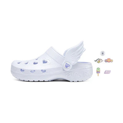 (PS) Skechers Casual CMFT Sandal 'White'