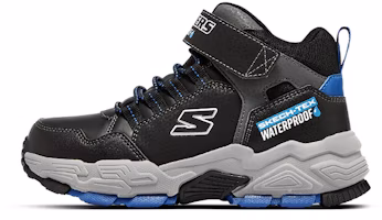 (Preschool) Skechers Casual Low 'Black' 406418L-BKRY (Preschool) Skechers Casual Low 'Black' 406418L-BKRY
