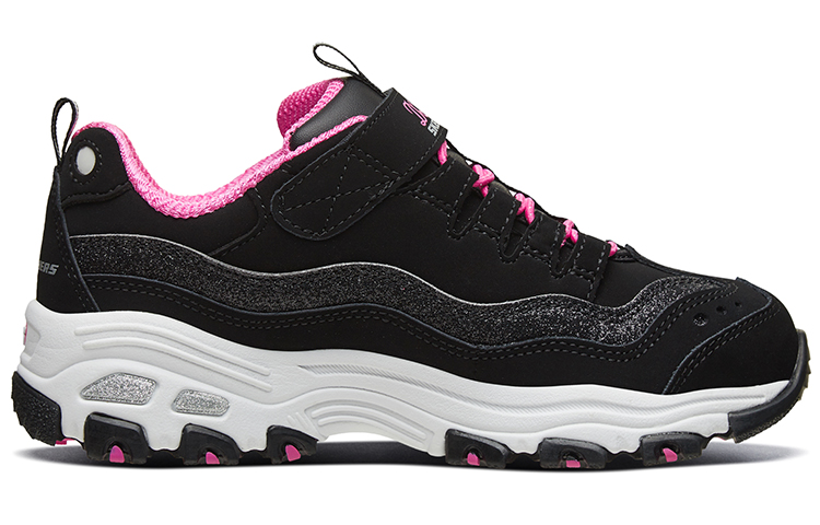 (Youth) Skechers DLITES 1.0 'Black Pink' 圖 2