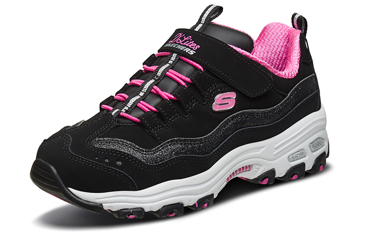 (Youth) Skechers DLITES 1.0 'Black Pink' 圖 3