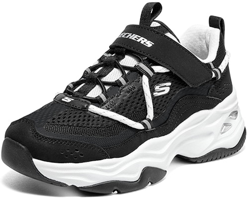 (JR) Skechers D'Lites 4.0 'Hitam Putih' 302587L-BKW Lookbook (JR) Skechers D'Lites 4.0 'Hitam Putih' 302587L-BKW