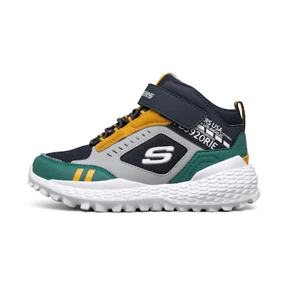 (Youth) Skechers Los Angeles Sport Shoes 'Grey Navy Green'