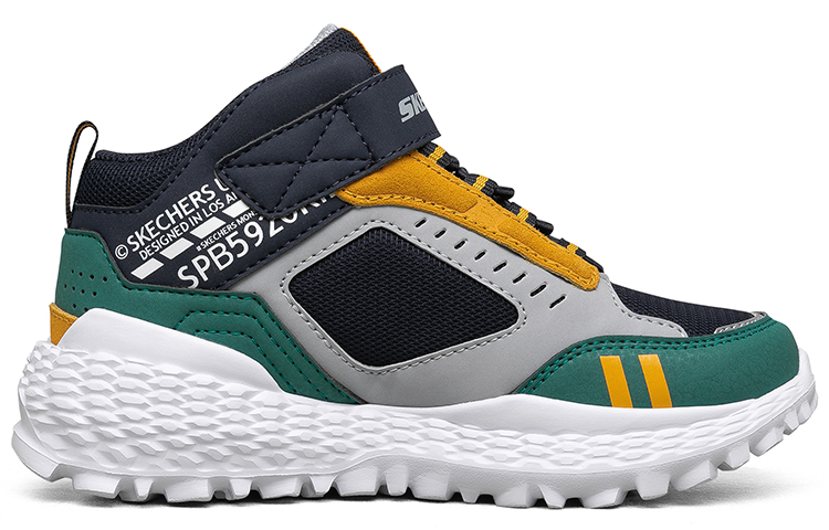 (Youth) Skechers Los Angeles Sport Shoes 'Grey Navy Green' 圖 2