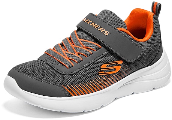 (Youth) Skechers Microspec Gorza Shoes 'Grey Orange' 415016L-GYOR Lookbook (Youth) Skechers Microspec Gorza Shoes 'Grey Orange' 415016L-GYOR