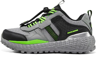(Preschool) Skechers Casual Shoes 'Grey Comfort Breathable Non-Slip' 405200L-CCBK (Preschool) Skechers Casual Shoes 'Grey Comfort Breathable Non-Slip' 405200L-CCBK