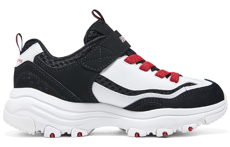(Youth) Skechers DLITES 1.0 'White Black Red' 圖 2