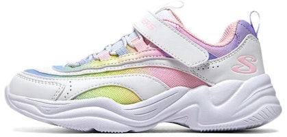 (Preschool) Skechers Casual Shoes 'White Pink' 303903L-WMLT (Preschool) Skechers Casual Shoes 'White Pink' 303903L-WMLT