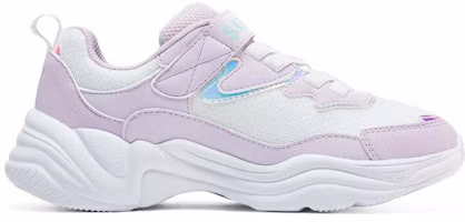 Order 兒童 Skechers 舒適百搭 透氣輕便 兒童休閒鞋 白紫