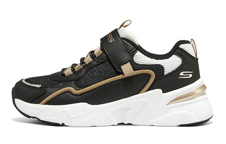 (PS) Skechers Casual Sneaker 'Black Gold'