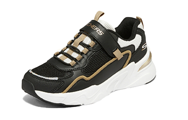 (PS) Skechers Casual Sneaker 'Black Gold' 圖 3