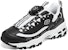 (PS) Skechers Kasual Sneaker 'Hitam Putih' 302577L-BKW