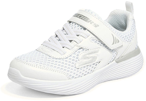 大童 Skechers 休閒運動鞋 純白色 Lookbook 大童 Skechers 休閒運動鞋 純白色
