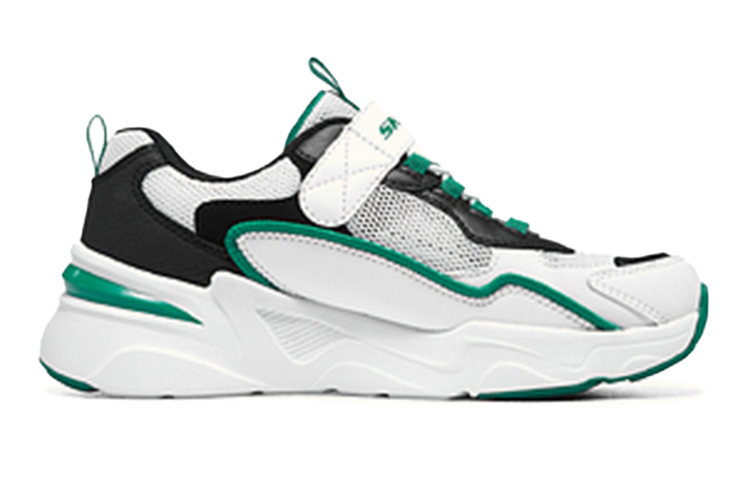 (PS) Skechers Casual Sneaker 'White Green' 圖 2