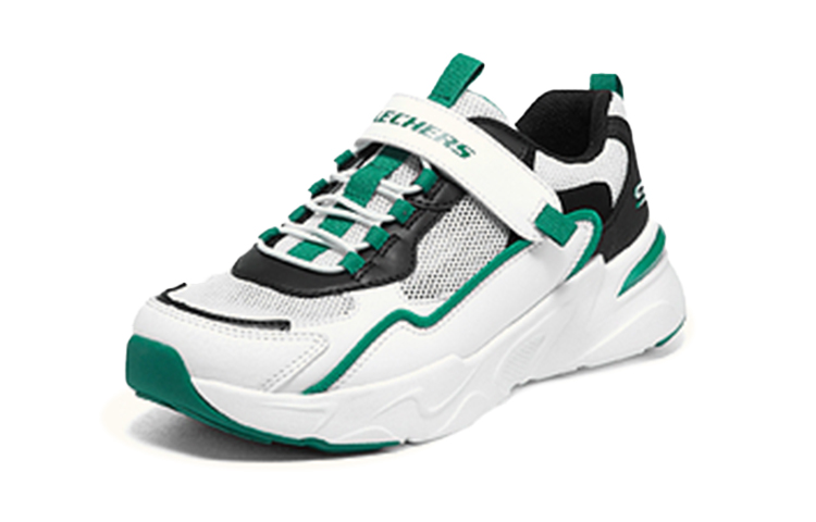 (PS) Skechers Casual Sneaker 'White Green' 圖 3