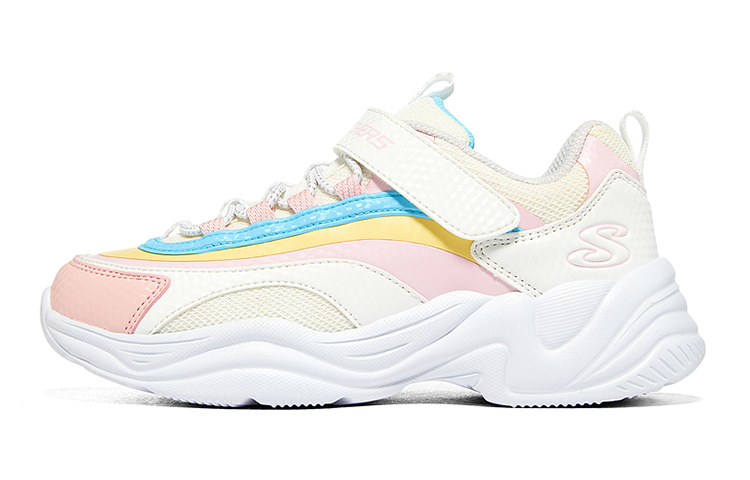 (PS) Skechers Casual Sneaker 'White Multicolor'