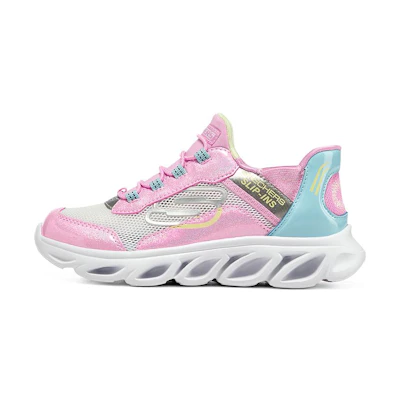 (Youth) Skechers Flex Glide 'Pink Blue'