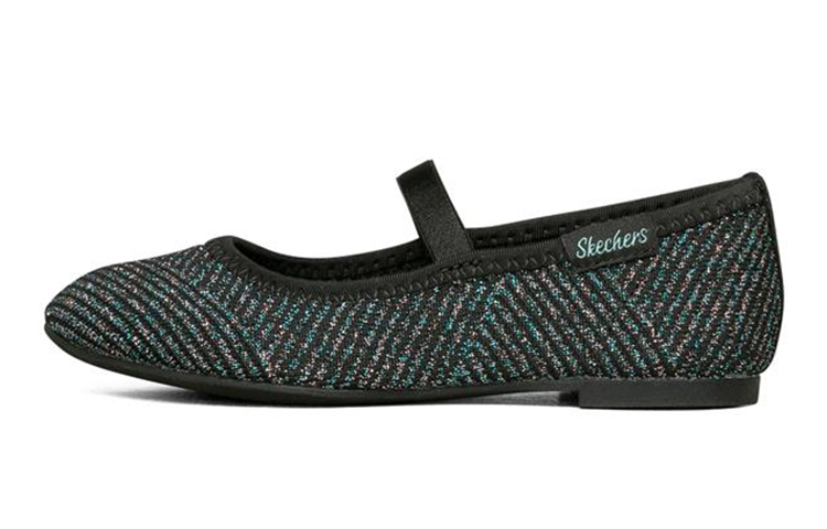 (Preschool) Skechers Cleo Round K 302869L-BKMT