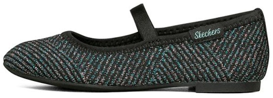 (Preschool) Skechers Cleo Round K 302869L-BKMT (Preschool) Skechers Cleo Round K 302869L-BKMT
