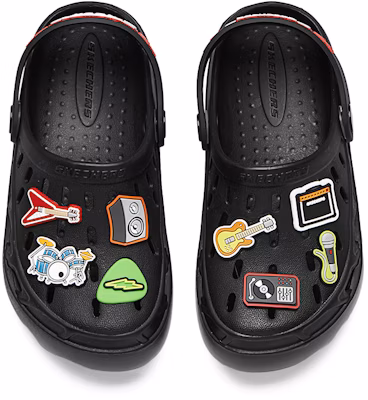 (Preschool) Skechers Clog 'Black Comfort Thick Sole' 406823L-BLK Shop (Preschool) Skechers Clog 'Black Comfort Thick Sole' 406823L-BLK