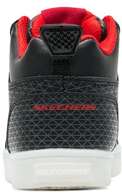 (PS) Skechers Comfy Flex 1.0 High Top 'Negro Rojo Flash' 90604L-BKRD Shop (PS) Skechers Comfy Flex 1.0 High Top 'Negro Rojo Flash' 90604L-BKRD