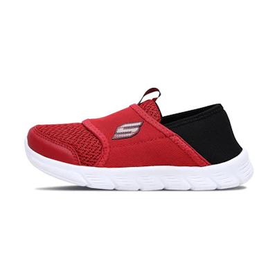 (PS) Skechers Comfy Flex Slip-On 'Red Black'