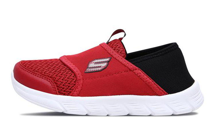 (Preschool) Skechers Comfy Flex Slip-On 'Red Black' 660022L-RDBK