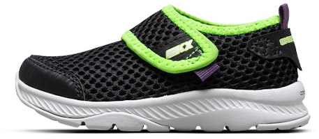 (Preschool) Skechers Comfy Grip 'Black Green' 660059N-BKLM (Preschool) Skechers Comfy Grip 'Black Green' 660059N-BKLM