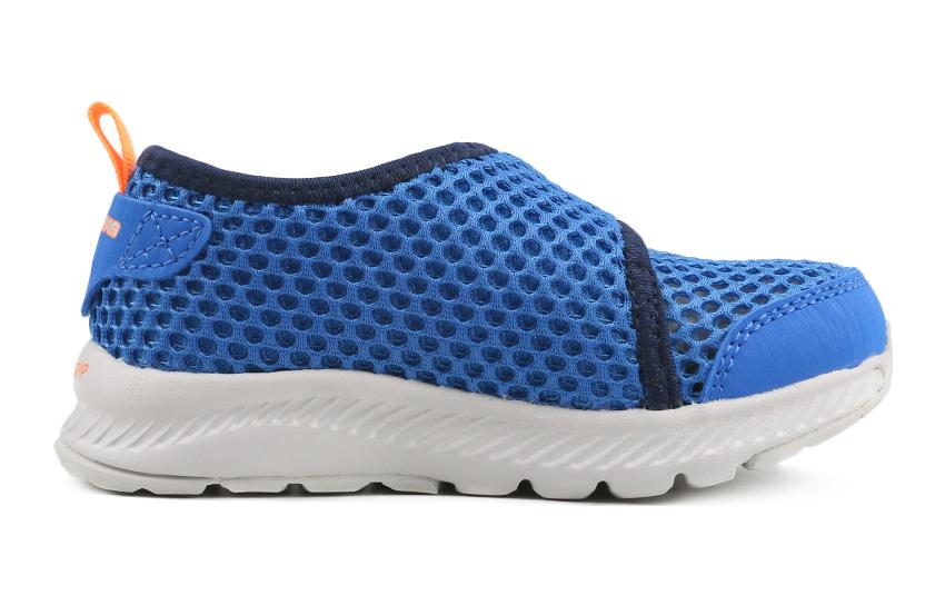 Order (Preschool) Skechers Comfy Grip 'Blue White' 660059N-BLNV