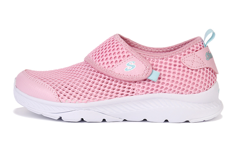 (Preschool) Skechers Comfy Grip Running Shoes 'Pink Magic Tape' 664152L-PKAQ