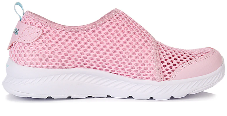 (Preschool) Skechers Comfy Grip Running Shoes 'Pink Magic Tape' 664152L-PKAQ Order (Preschool) Skechers Comfy Grip Running Shoes 'Pink Magic Tape' 664152L-PKAQ