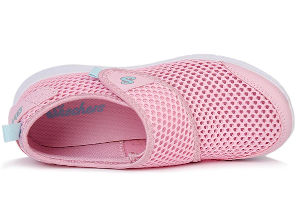 (Preschool) Skechers Comfy Grip Running Shoes 'Pink Magic Tape' 664152L-PKAQ Lookbook (Preschool) Skechers Comfy Grip Running Shoes 'Pink Magic Tape' 664152L-PKAQ